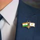 Businessman Friend Flags Pin India Cyprus - VideoHive Item for Sale