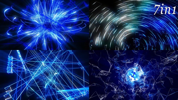 Night Streaks - VJ Loop Pack (7in1) alt