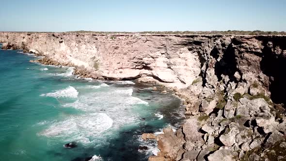 Bunda Cliffs Coastline Nullarbor Australia
