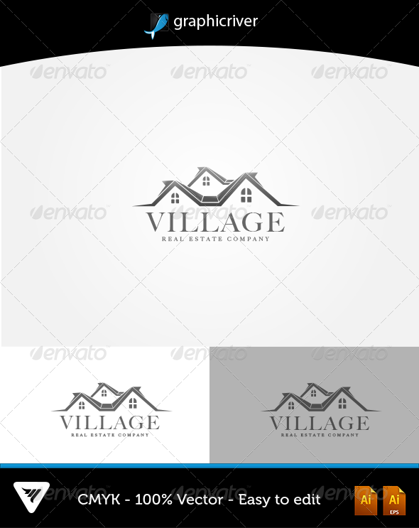 Village Logo - Logo Templates