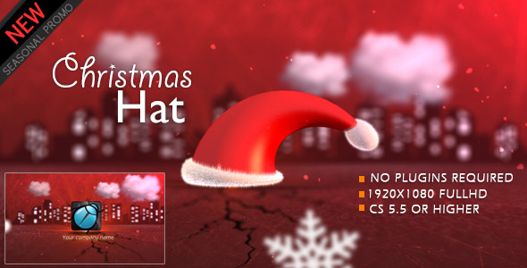Christmas Hat - VideoHive 6050086