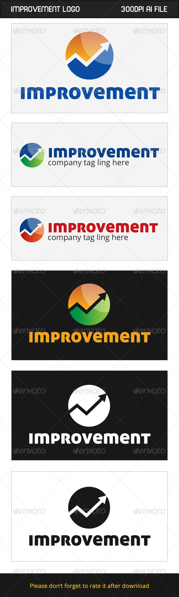 Improvement Logo - Logo Templates