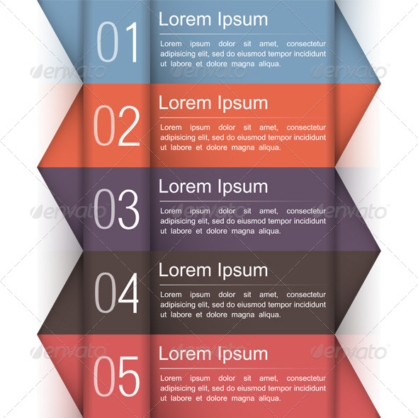Modern Infographics Design Template - Business Conceptual