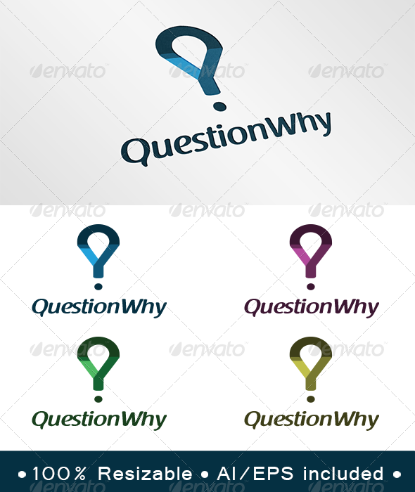 Question Why Logo - Symbols Logo Templates