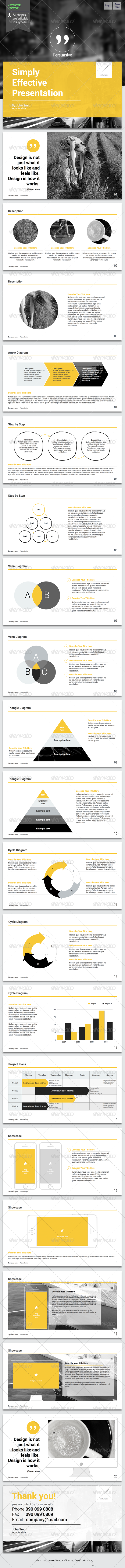 Persuasive - Keynote Presentation - Keynote Templates Presentation Templates