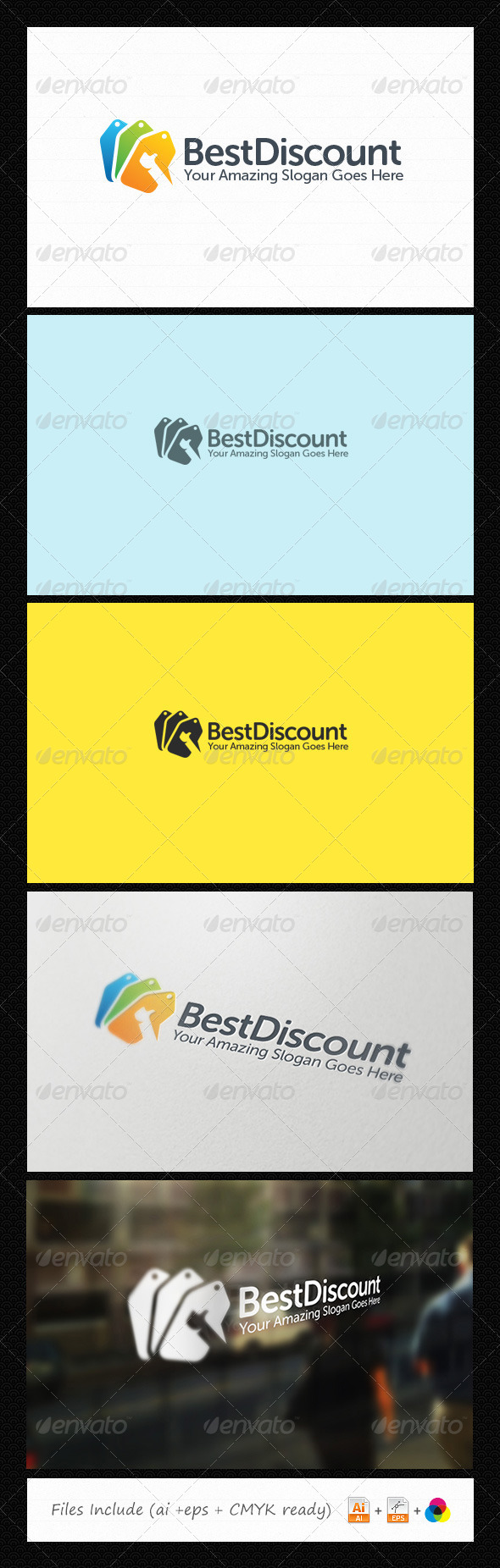Best Discount Logo - Symbols Logo Templates