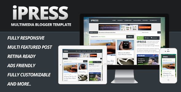 iPress - Multimedia - ThemeForest 6005438