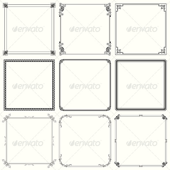 Decorative Frames - Patterns Decorative