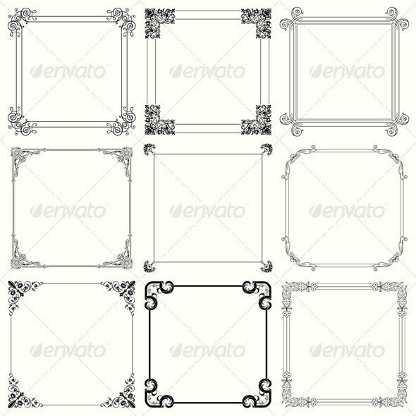Decorative Frames - Patterns Decorative