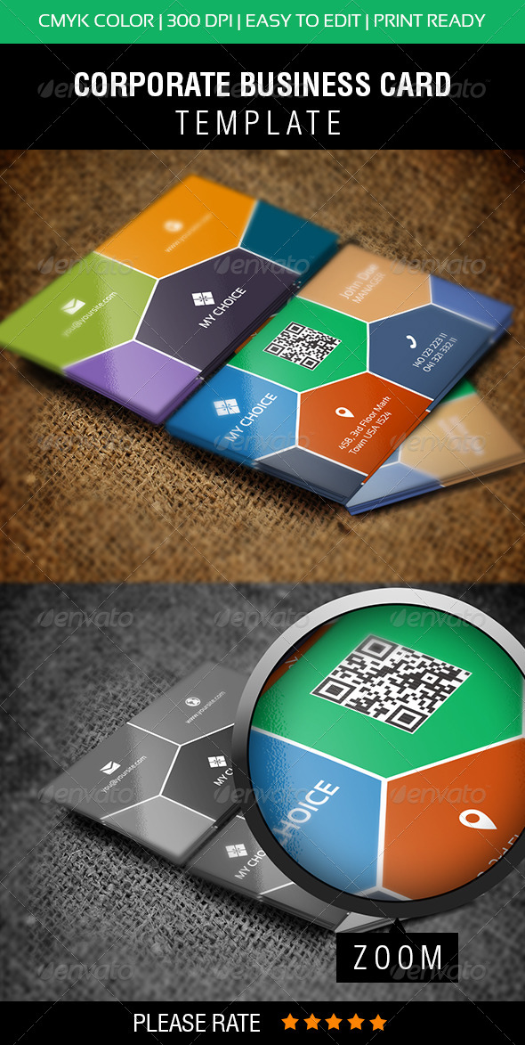 Metro Business Card - Corporate Business Cards
