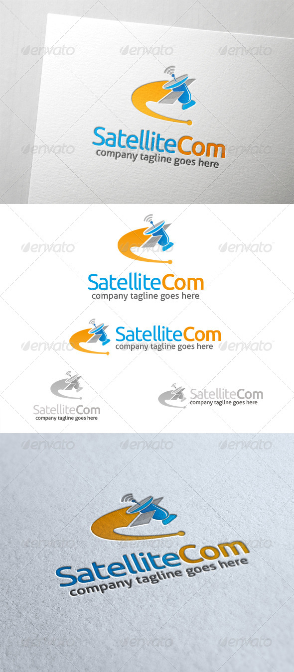 Satellite Communication Logo - Objects Logo Templates