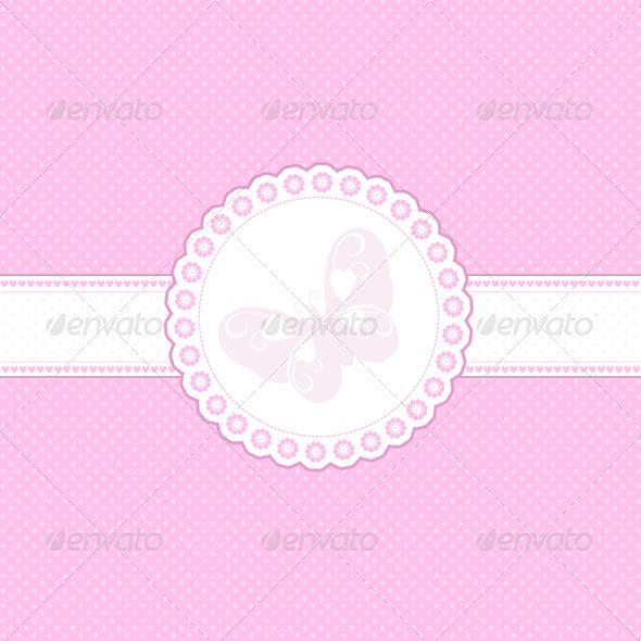 Cute Pink Background - Backgrounds Decorative
