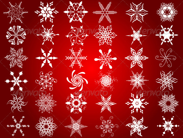 Snowflake designs - Christmas Seasons/Holidays
