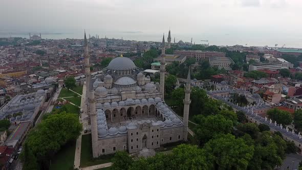 Suleymaniye Mosque Overal View