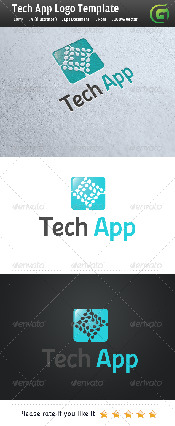 Tech App - Symbols Logo Templates