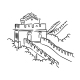 Great Wall in China by VectorTradition | GraphicRiver