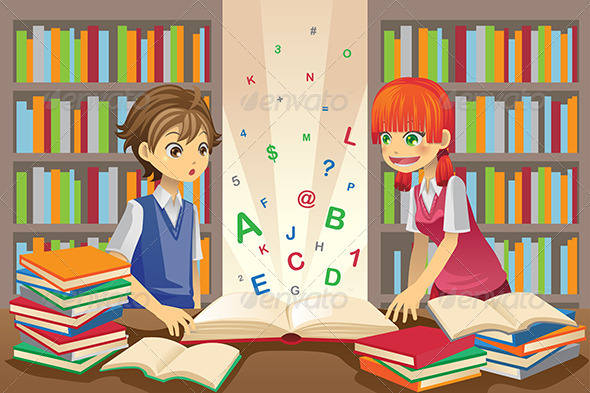 Kids Education - People Characters