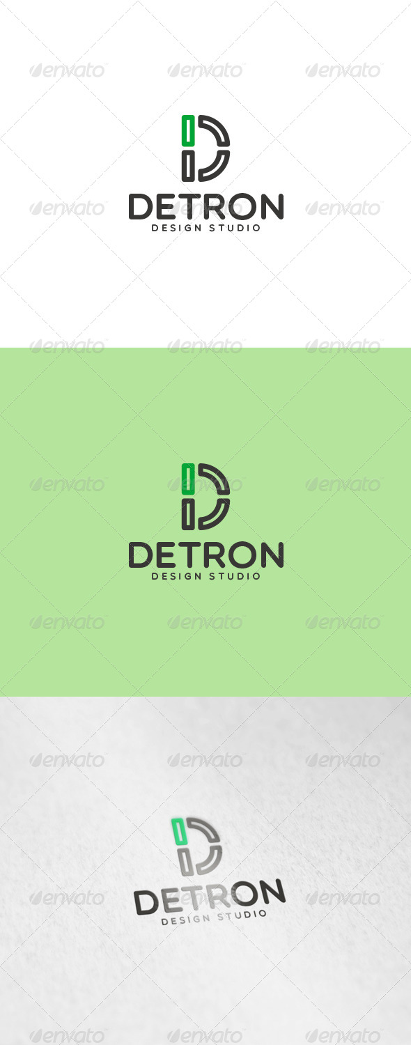 Detron Logo - Letters Logo Templates