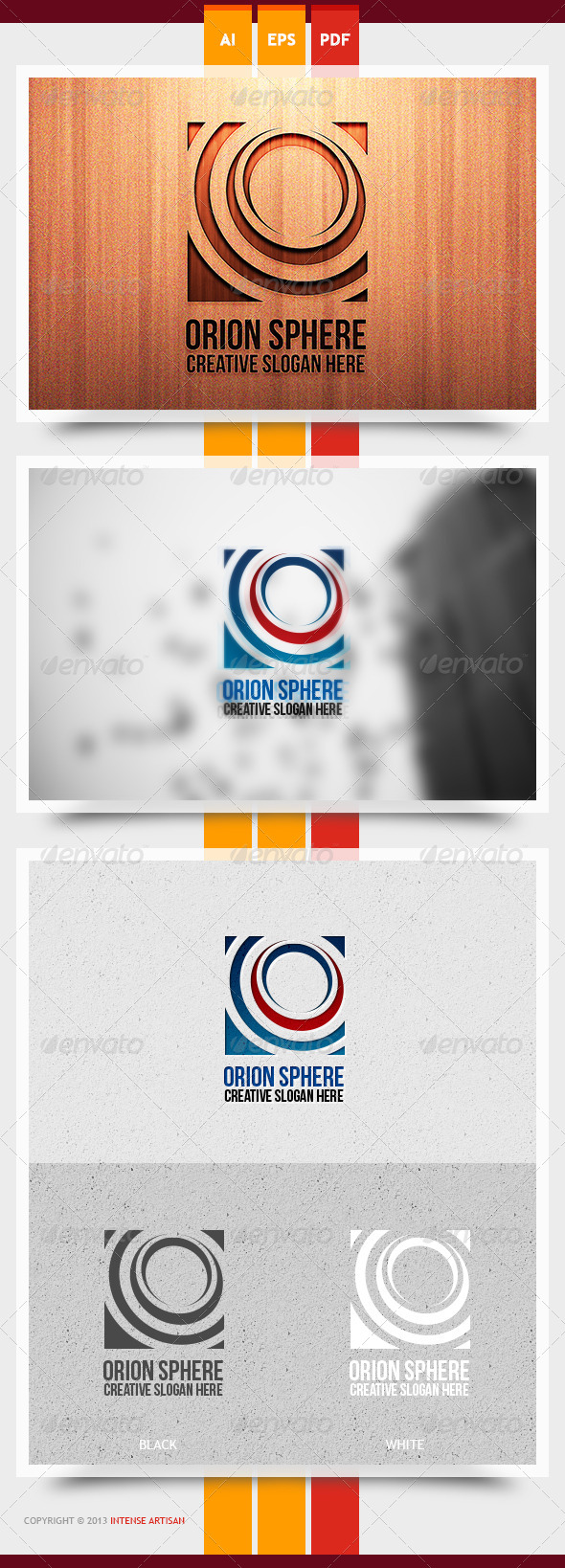 Orion Sphere Logo Template - Objects Logo Templates