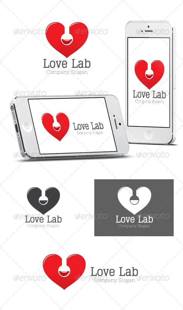 Love Lab - Abstract Logo Templates