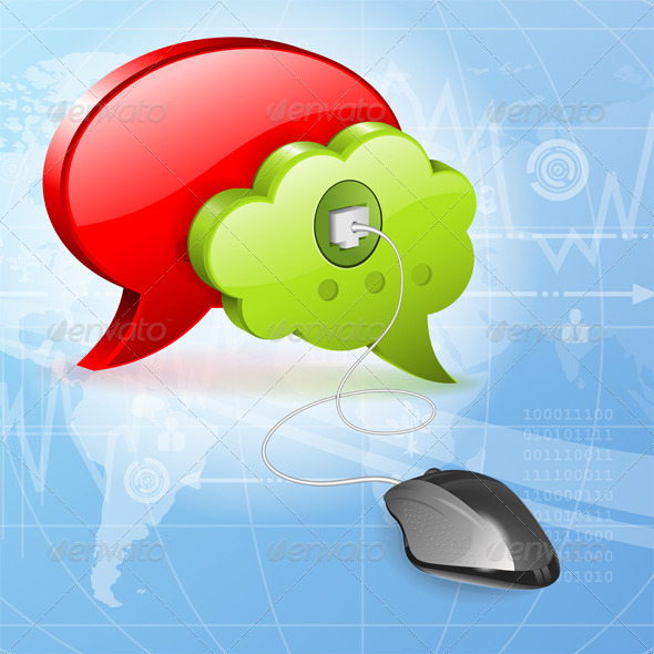 Social Media Concept - Web Technology