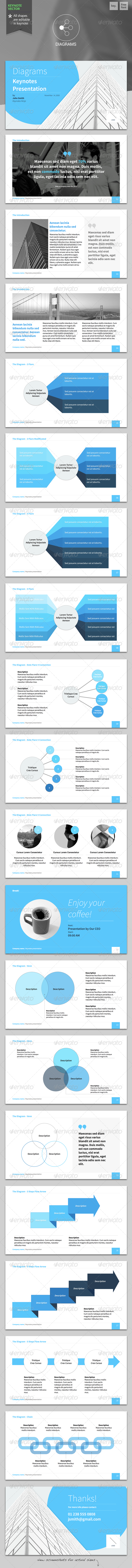 Diagrams - Keynote Template - Keynote Templates Presentation Templates
