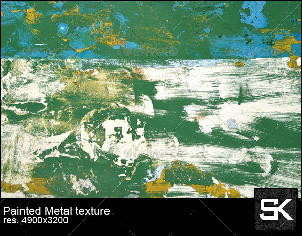 Painted Sheet Metal - Metal Textures