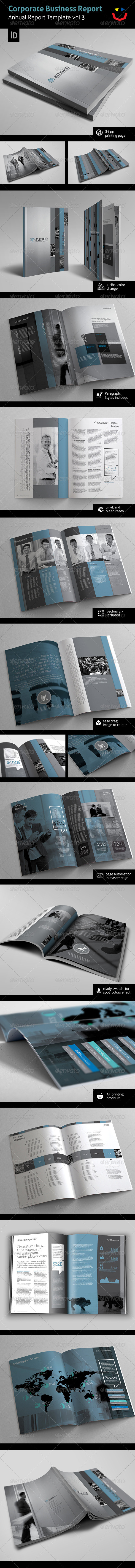Corporate Business Report Vol.3 - Corporate Brochures