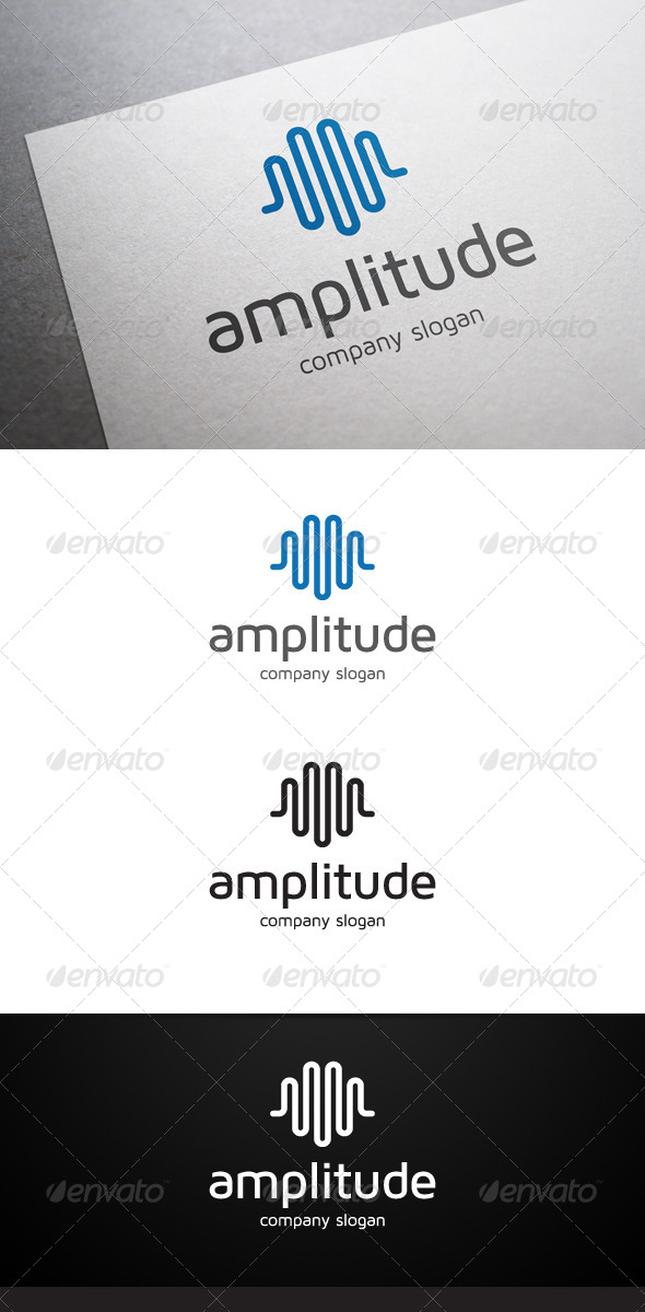 Amplitude Logo - Abstract Logo Templates