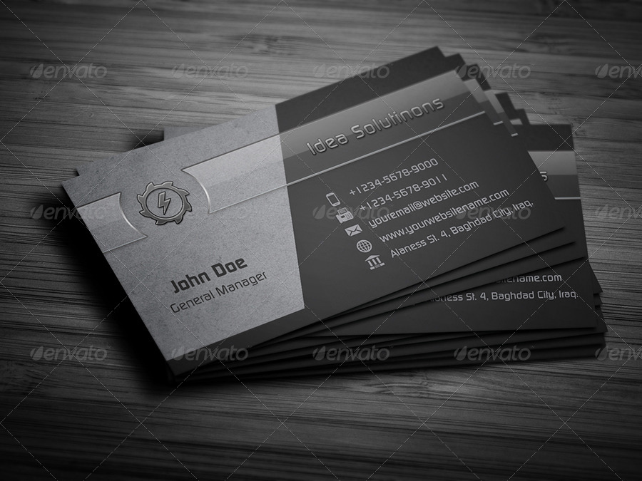 Corporate Business Card Template Vol.41 by OWPictures | GraphicRiver