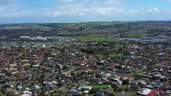 AERIAL Waurn Ponds Shopping Centre And Housing Estates, Geelong alt