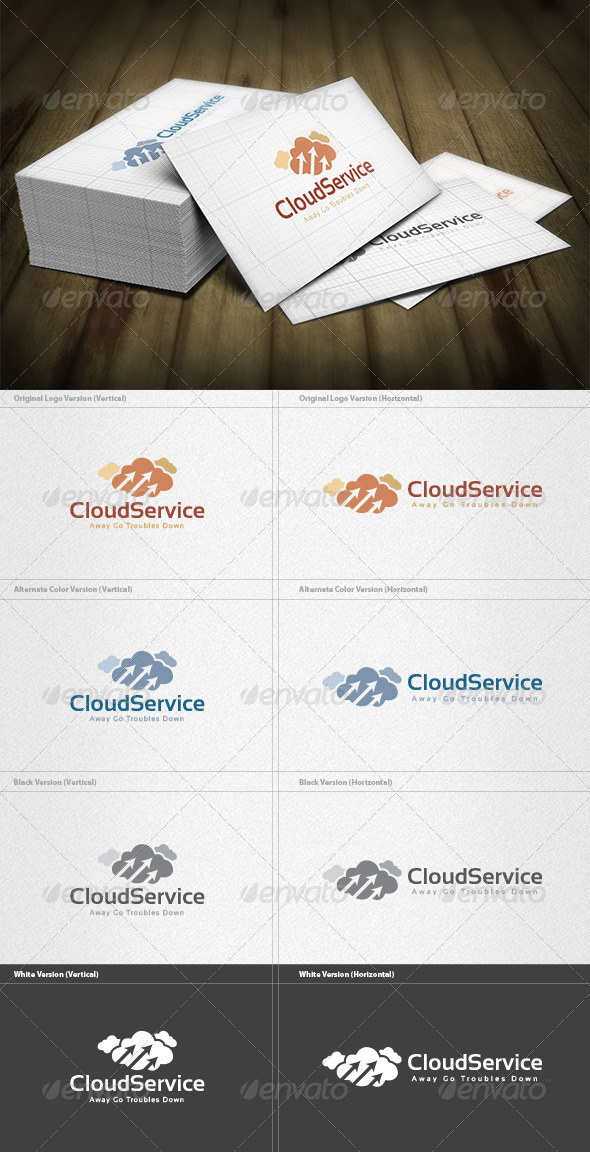Cloud Service Logo - Symbols Logo Templates