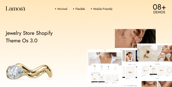 Lamora – Jewelry Shopify Theme OS 3.0 (Theme Block)