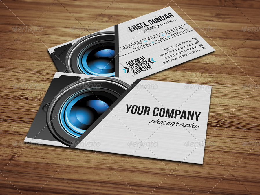 photographer business cards