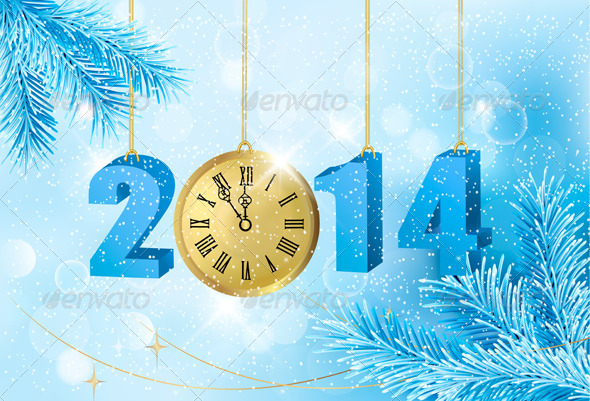 Happy New Year! New Year Design Template - New Year Seasons/Holidays