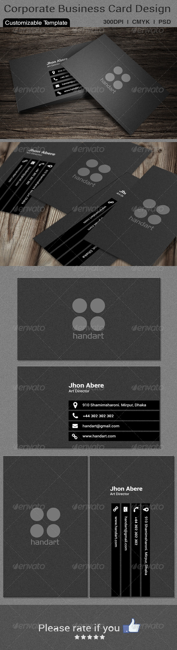 Corporate Business Card Design - Corporate Business Cards