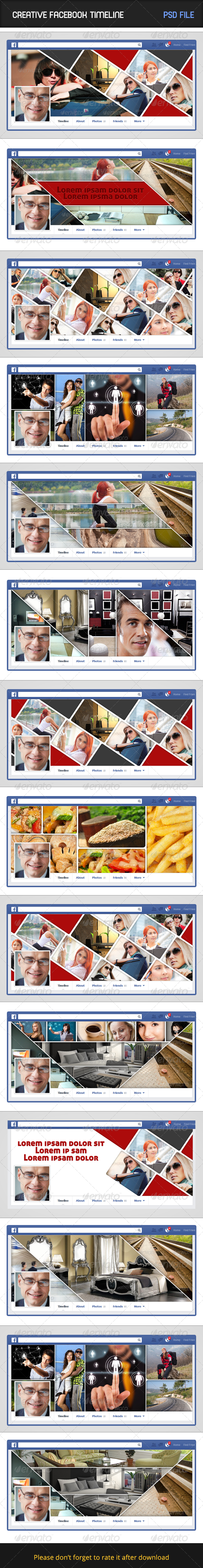 Creative Facebook Timeline - Facebook Timeline Covers Social Media