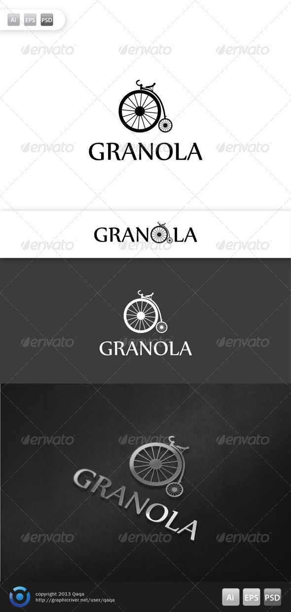 Old Bike Logo - Objects Logo Templates