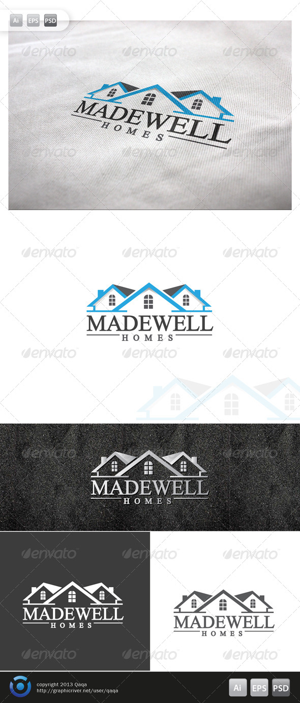 House Logo - 02 - Buildings Logo Templates