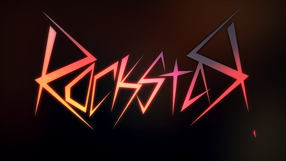 Rockstar Animated Typeface by Usatyuk | VideoHive