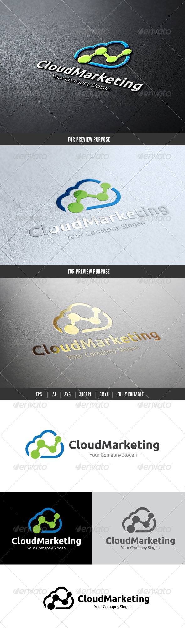 Marketing Cloud - Nature Logo Templates