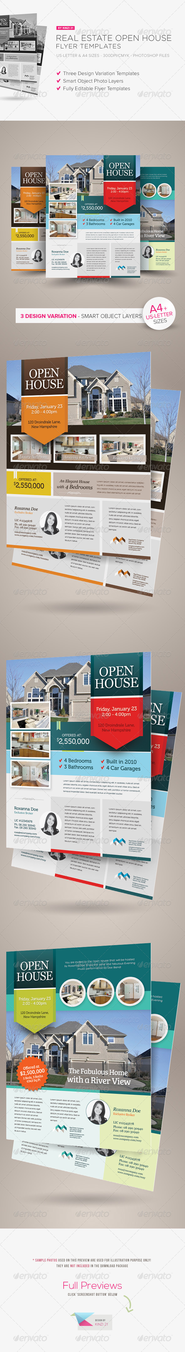 realtor open house flyers