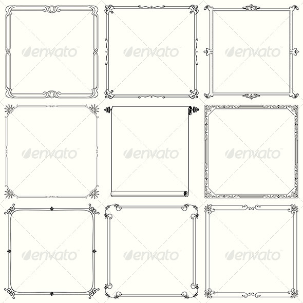 Decorative Frames - Patterns Decorative