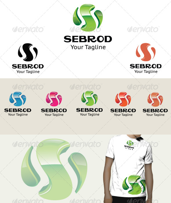 Sebrod Logo - 3d Abstract
