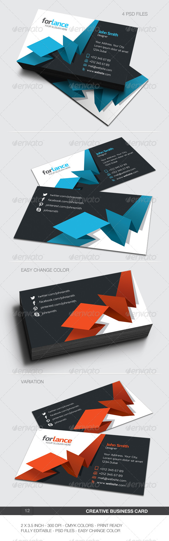 Creative Business Card - 12 - Creative Business Cards