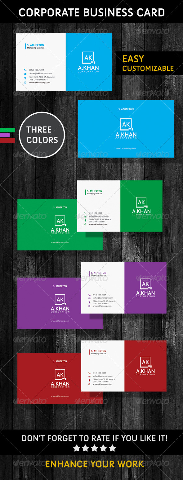Corporate Business Cards - Corporate Business Cards