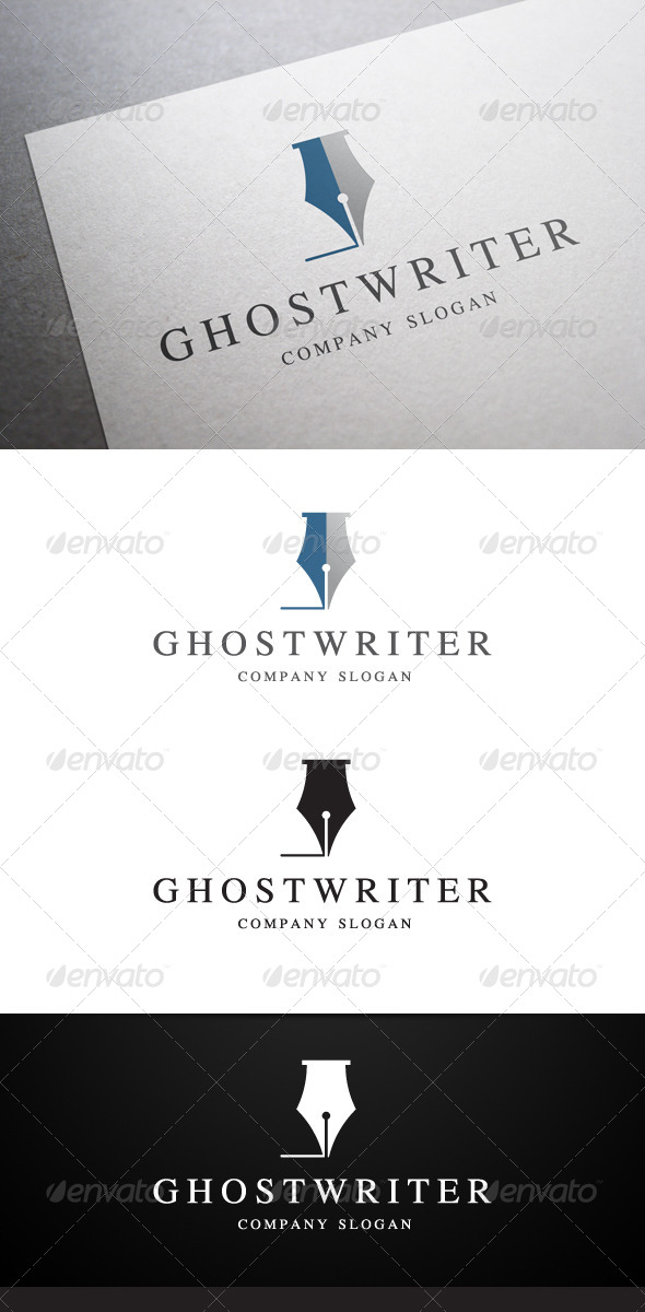 Ghostwriter Logo - Objects Logo Templates