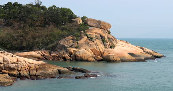 Coastline and sea alt