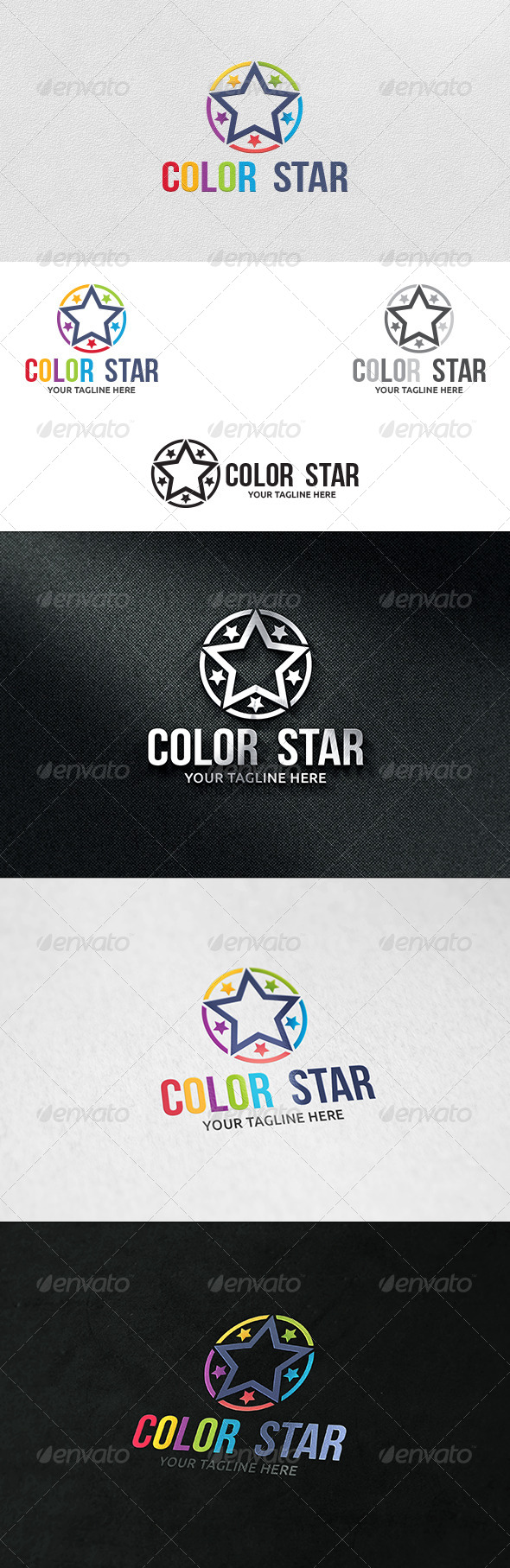 Color Creative - Logo Template - Vector Abstract