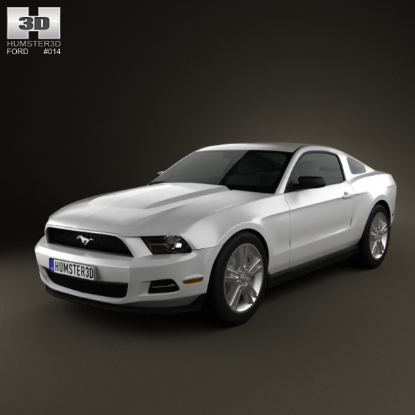 Ford Mustang V6 2012 - 3DOcean Item for Sale